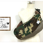 ＜SALE!!＞Lサイズ☆カモフラ抱っこ紐収納ケース 大きめもok!エルゴ等収納 case_greencamo