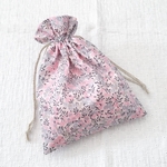 輸入リバティ ウィルトシャー Jacinthe 巾着