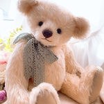 soft*cream  Old Bears #670     ベージュ　大     　