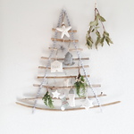 🎄流木ツリー 🌟オーナメント付き