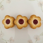 ジャムクッキーのバレッタ♡イチゴジャム♡8cmG
