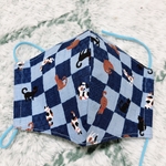 送料無料꙳★*ﾟ秋用マスク/大人用/プレゼントにも/猫柄/かわいい/冬用/爽やか/手作りマスク/ハンドメイド/猫マスク/猫/ねこ/おもしろいネコ