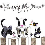 お年玉くじ付き✴︎年賀状5枚セット
