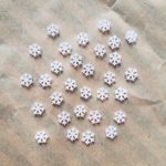 New!!ちっちゃくて可愛い☆雪の結晶☆プラバンパーツ