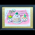 ハリネズミの絵🖼