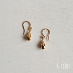 【再販】- 18KGP- Rain Dropピアス