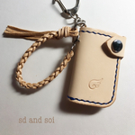 500円玉が入る5センチのウォレットキーホルダー