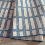 入学準備　かわいい　給食用　　男の子　女の子　ランチョンマット　（格子柄　スカイブルー）