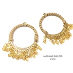 2pcs★fringe tassel hoop （フリンジ タッセルフープ チャーム）