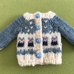 リカちゃん手編みセーター