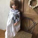 リカちゃん服＊バルーンワンピ