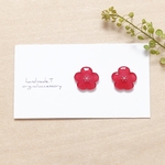 梅の花ピアス