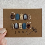 brown×blue×gold