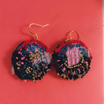 ＊nuno to beads＊刺繍ピアス