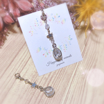 《SALE¥850→¥500》キュービックジルコニア&星&スワロフスキー💎エレガントなマスクチャーム♡【ピアス(イヤリング)へ変更可能‼︎変更希望の方はメッセージください♡】