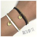 今だけセール♡suede bracelet#gold chain♡