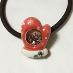 〈再販〉【kids感謝価格】🎄クリスマス🎁シャカシャカ　手袋　ヘアゴム 