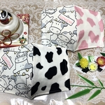 新年！お正月にぴったり☆女性用立体ガーゼマスク♪２枚セット！