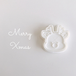 Xmasトナカイ①のクッキー型