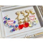  ⚠️フォロワー様限定⚠️     フォロワー様10人突破記念！ 送料無料 300円 ピアス イヤリング     宇宙 薔薇 ハート