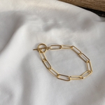chain bracelet(gold)