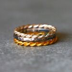 SALE＊アンティークスタイル＊シンプル　指輪＊3個セット　9号