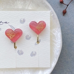 「cuore」約12.5mm 耳飾り