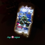 洞窟のchristmas🎄LEDライト付き(バックチャームorネックレス)