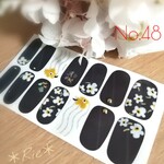 ジェルネイルシール 　お花