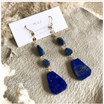 特別SALE‼️ラピスラズリロングピアス*