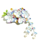 つまみ細工🌼小梅バレッタ🌼犬用NO.391