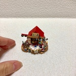 小さなマルシェのクリスマスオーナメントのお店