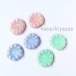 オーロラ色の水たまりピアス/イヤリング