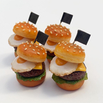 ミニチュア　ハンバーガー　マグネット