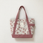 ★SALE★さくらんぼ　ピンク　トートバッグ 