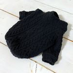 犬服　［再販］シンプルセーター♪［ブラック］