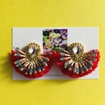 dropフリンジ ピアス/イヤリング