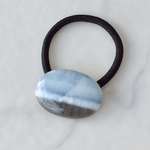 ブルーオパールのヘアゴム