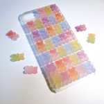 クマグミがいっぱいスマホケース　砂糖コーティングver.
