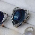 ひとめぼれリング💍　ダークブルー