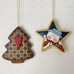 クリスマスオーナメント／ツリー、スノーマン