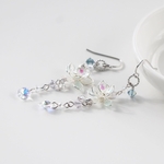和紙ピアス【氷花】