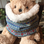 (再販)ポカポカほっこりネックウォーマー(ブルー)