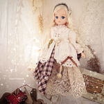 クリスマスドレスセット'20＊白＊リカちゃん