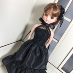 107☆ リカちゃんサイズ☆ドレス