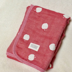 2020SALE　🍎6重ガーゼケット🍎（75×72）