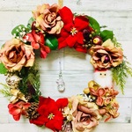 天使サンキャッチャー✨クリスマスリース🎄✨