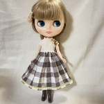 ブライス、リカちゃんサイズワンピース