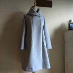 カシミヤウールPBで作ったショールカラーロングコート