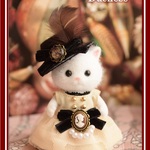 シルバニア★手作りハンドメイド★服★レーヴワンピ（子供）